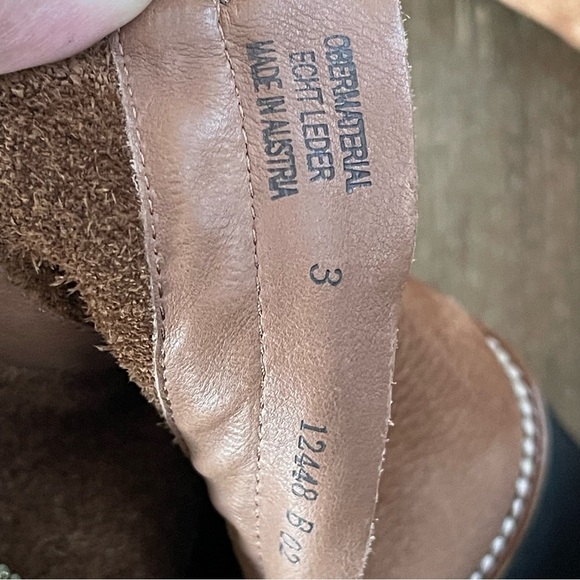 Paul Green NEWBURY Suede Wedge Boots BROWN PLATFORM CHUNKY Women’s 5.5 - Picture 9 of 10